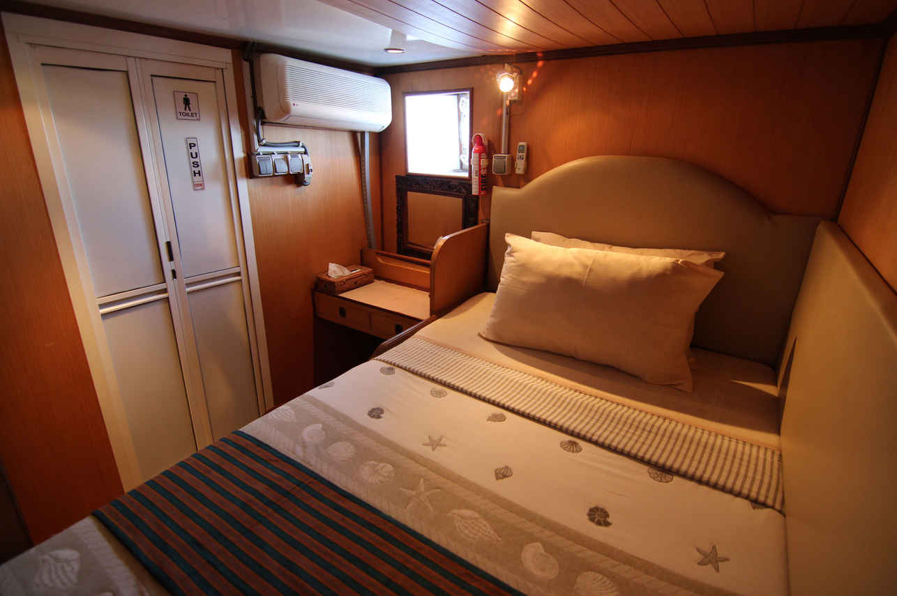 Cabina letto matrimoniale - Tarata
