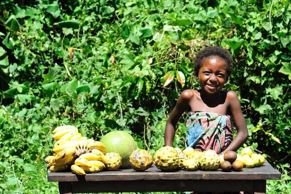 Local Fruit Market - Madagascar