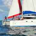 Relaxing on the Oceane's Dream Catamaran Madagascar