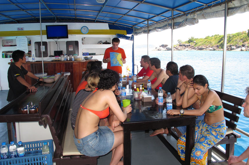 Dive Briefing - Oktavia Thailand
