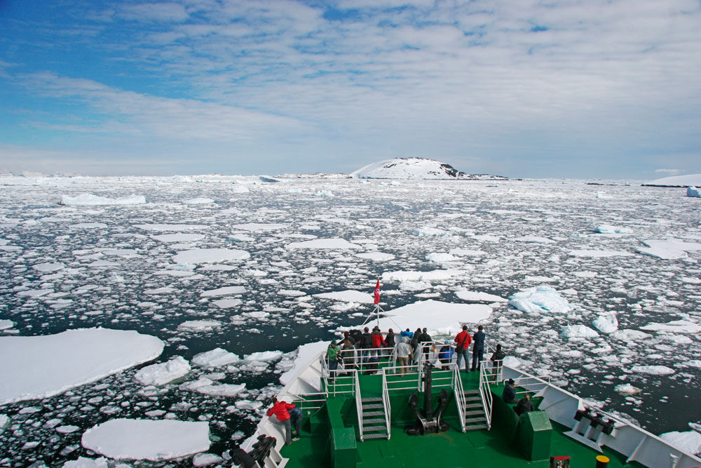 Travelling through the Ice Water