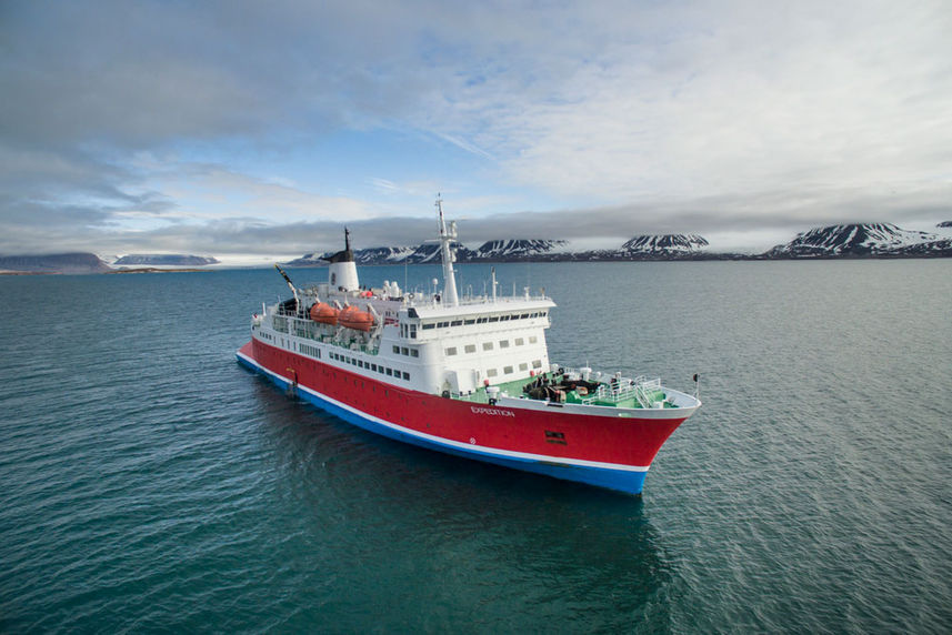 Arctic Svalbard Expedition Ship