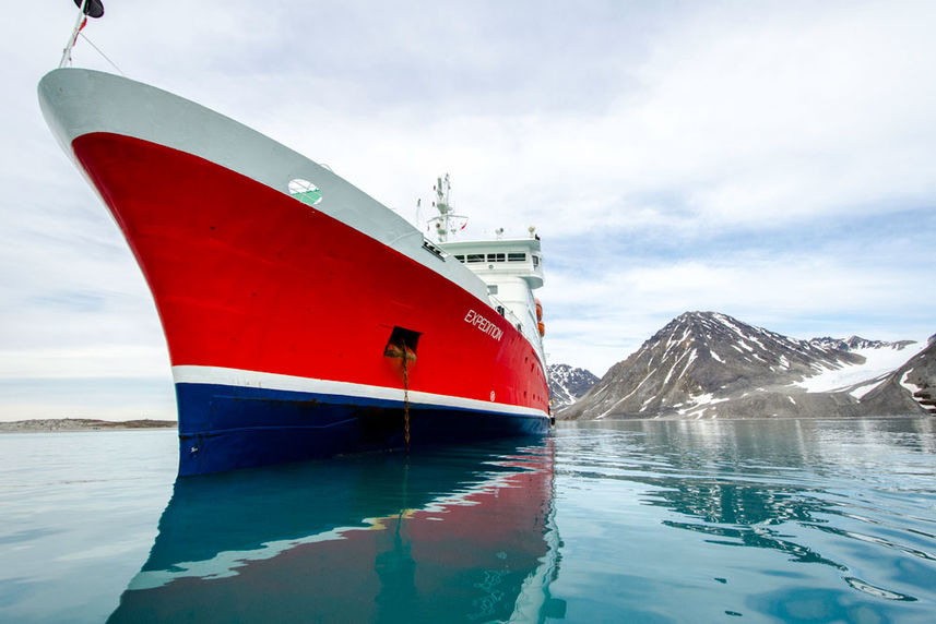 Arctic Svalbard Expedition Ship