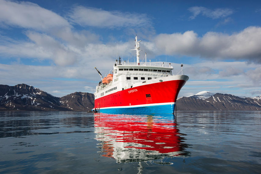 Arctic Svalbard Expedition Ship