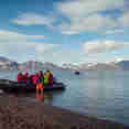 Arctic Zodiac Landing Shore 