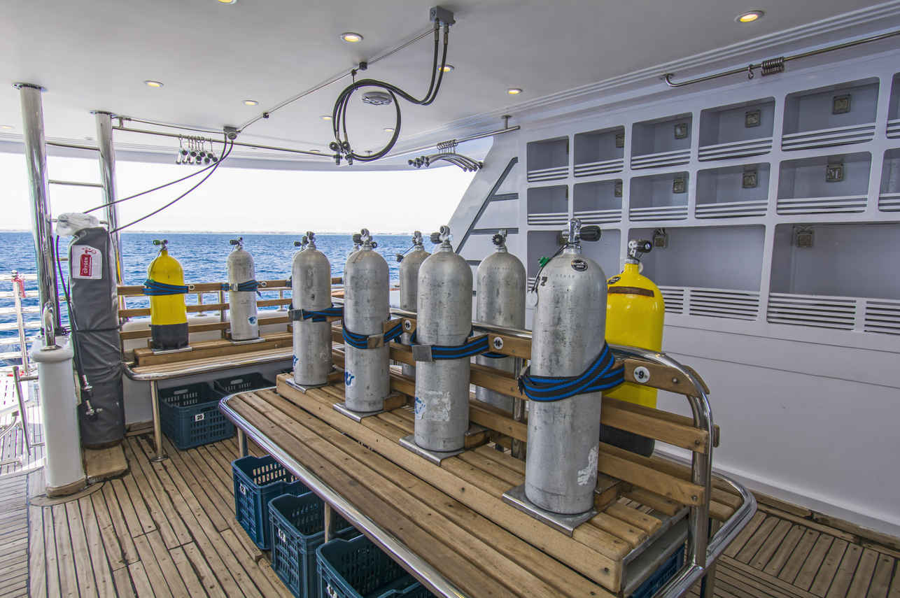 Dive deck - Golden Dolphin III