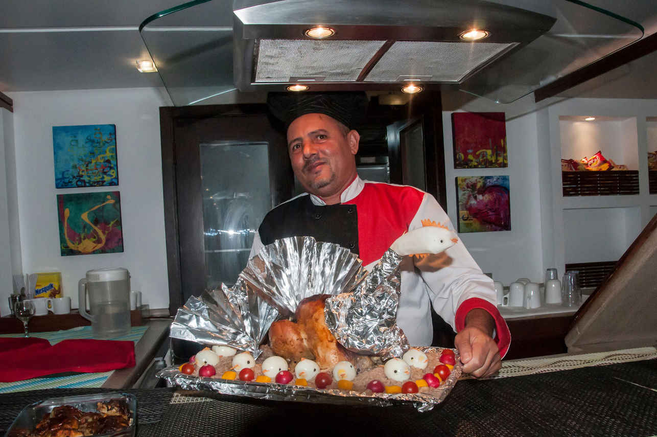 Essen an Board - Oman Aggressor