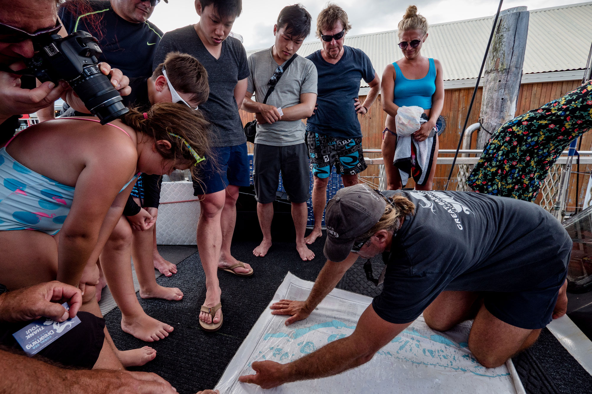 Briefing de Mergulho - Coral Sea