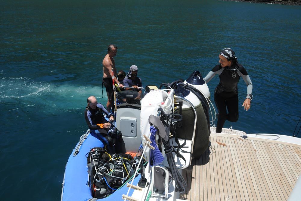 Cubierta de buceo - Aqua Tiki II