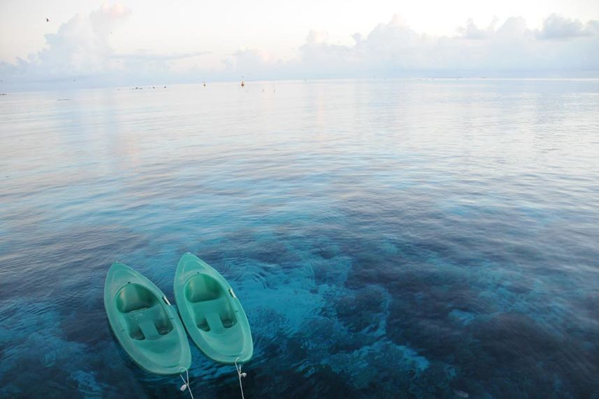 Kayak di bordo - Aqua Tiki II