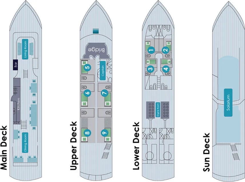 disposizione del ponte