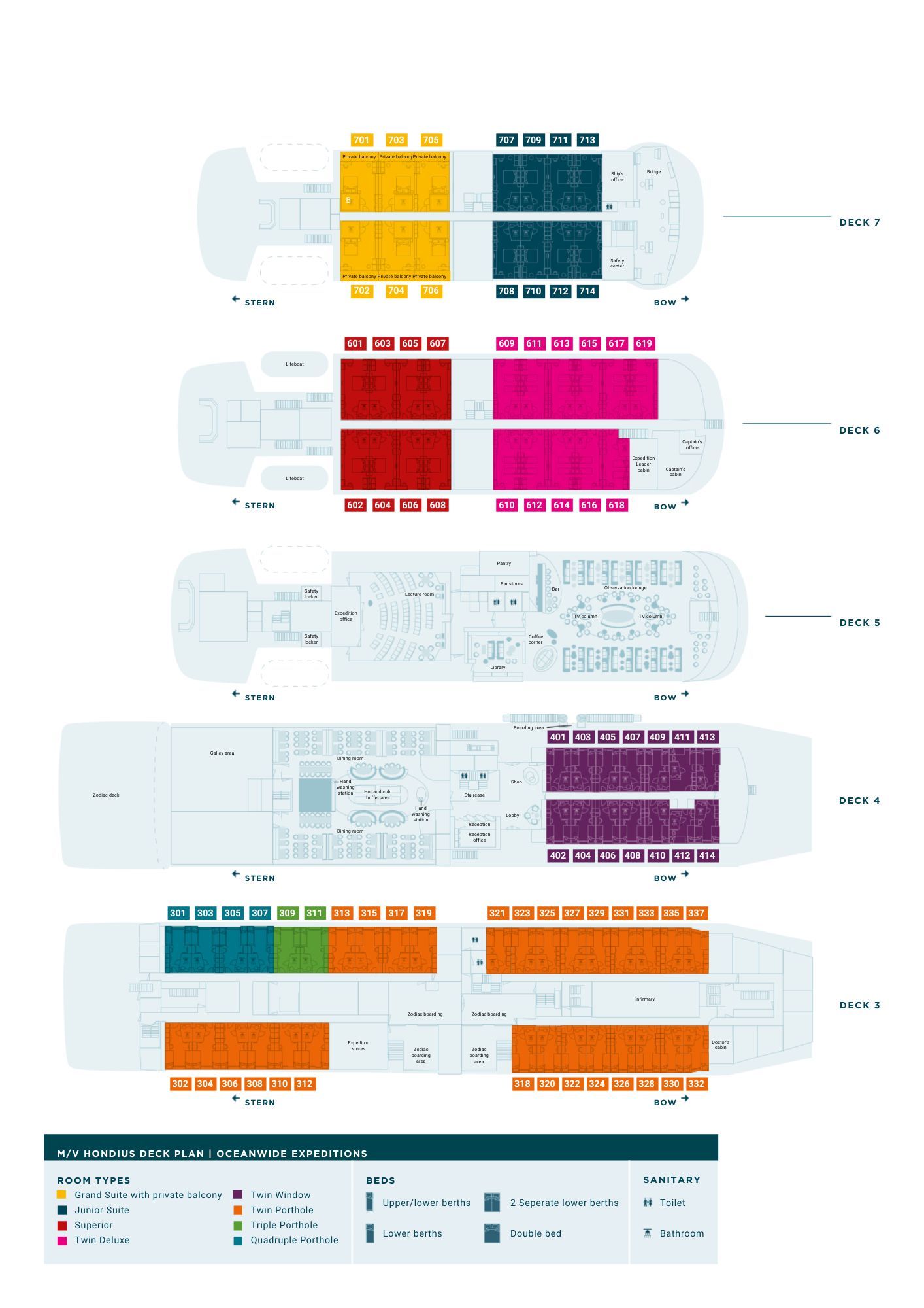 поэтажный план