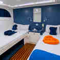 Deluxe Double/Twin Cabin - Upper Deck
