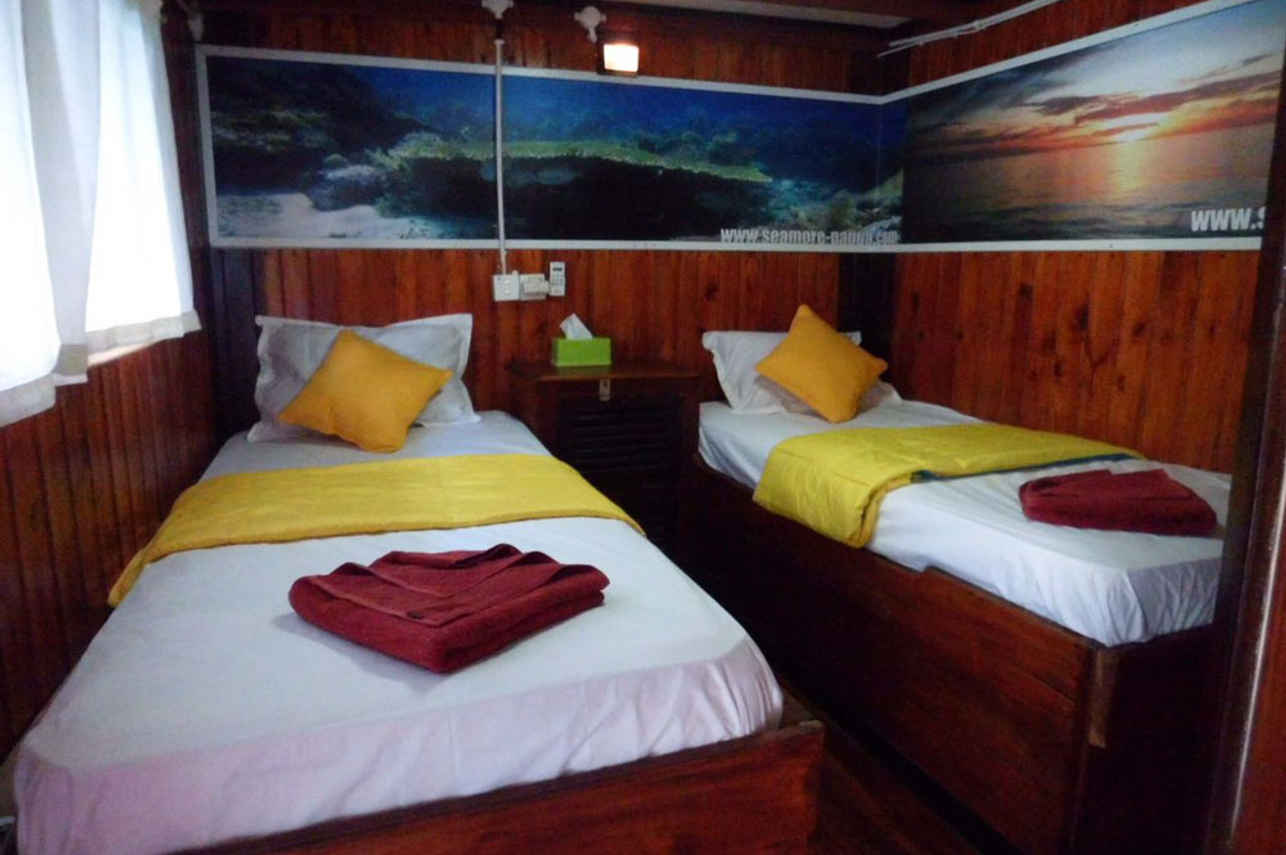 Cabina twin  - Seamore Papua