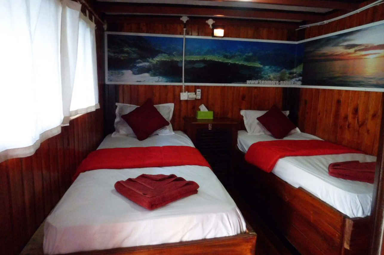 Cabina twin  - Seamore Papua