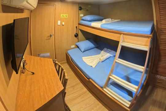 Main Deck Double | Bunk Cabins 
