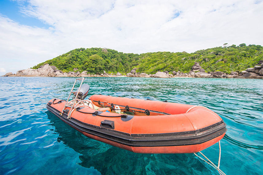 Dinghy's voor duiken - Camic