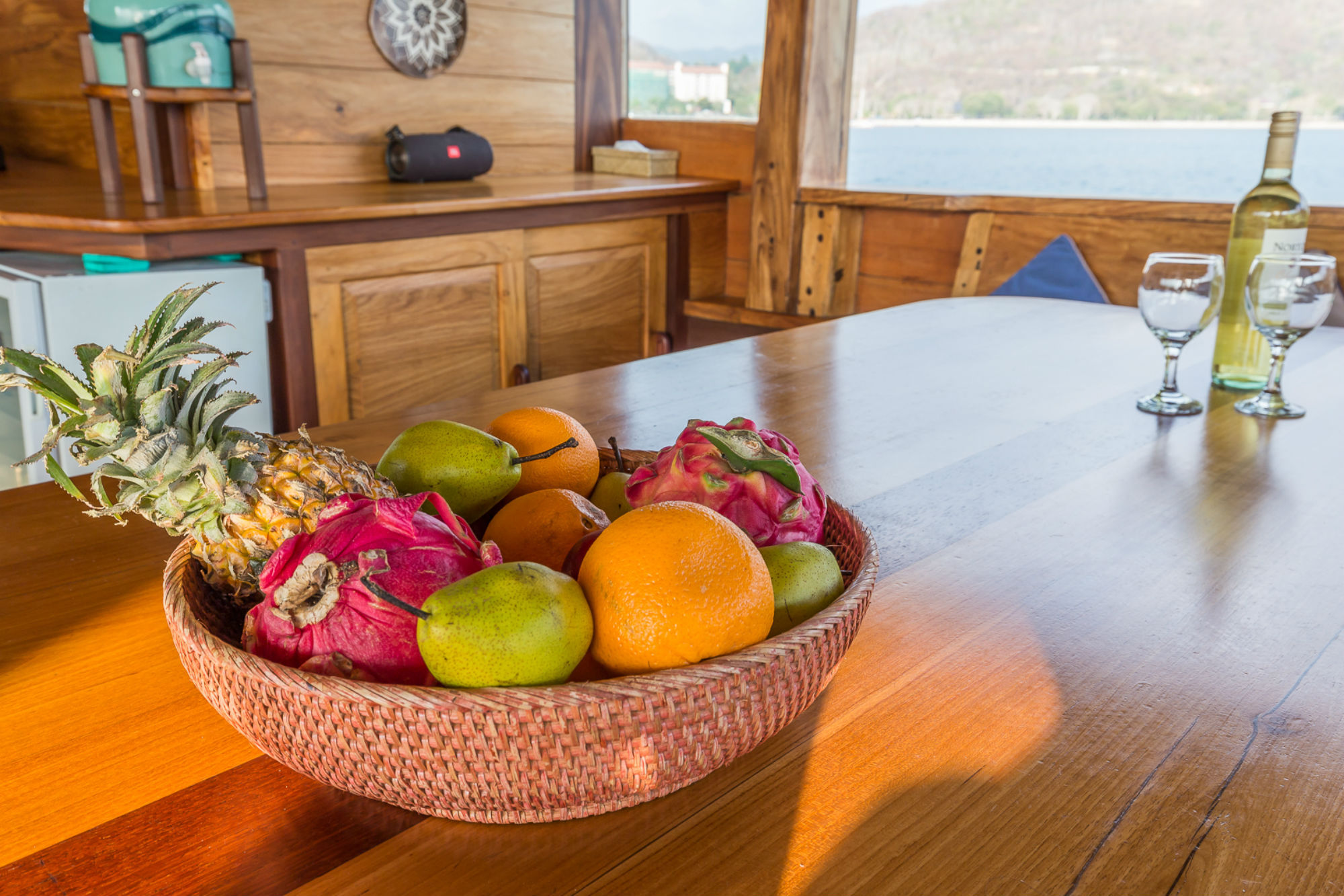 Comida a bordo - Teman