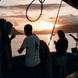 Sunset on the Dive Deck