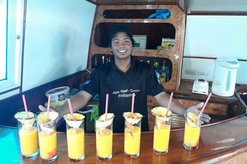 Food on board - Flying Dolphin 3