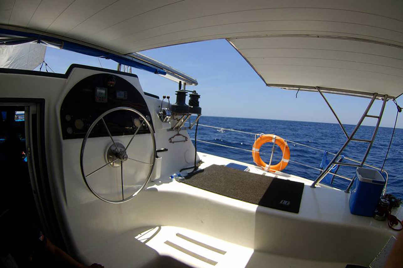 Salon extérieur - Flying Dolphin 3