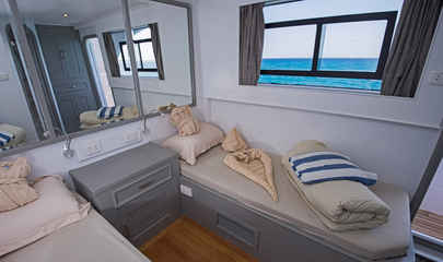 Standard Upper Deck Twin Cabins