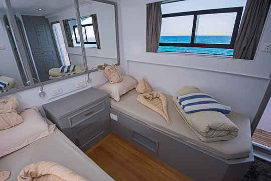 Standard Upper Deck Twin Cabins