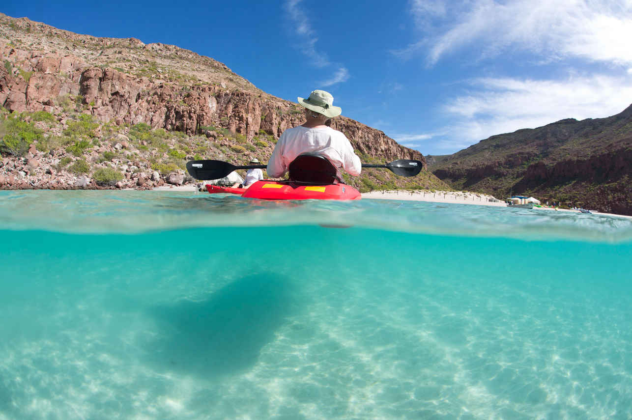 Kayaks an Board - El Duque