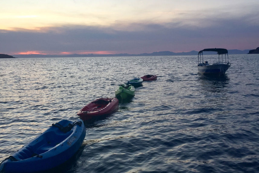 Onboard kayaks - El Duque