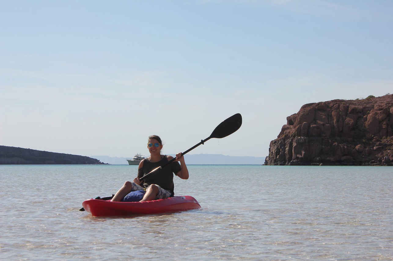 Kayaks an Board - El Duque