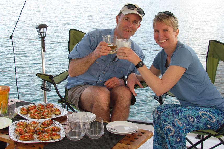 Abendessen im Freien - Zeppelin