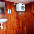Hot water shower