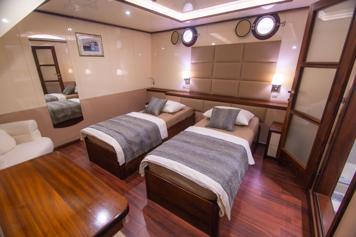 Lower Deck Cabins