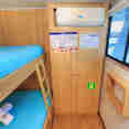 Upper Deck Cabin - Aqua