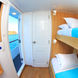 Upper Deck Cabin - Aqua