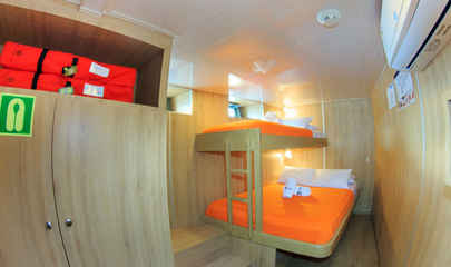 Lower Deck Triple Cabins