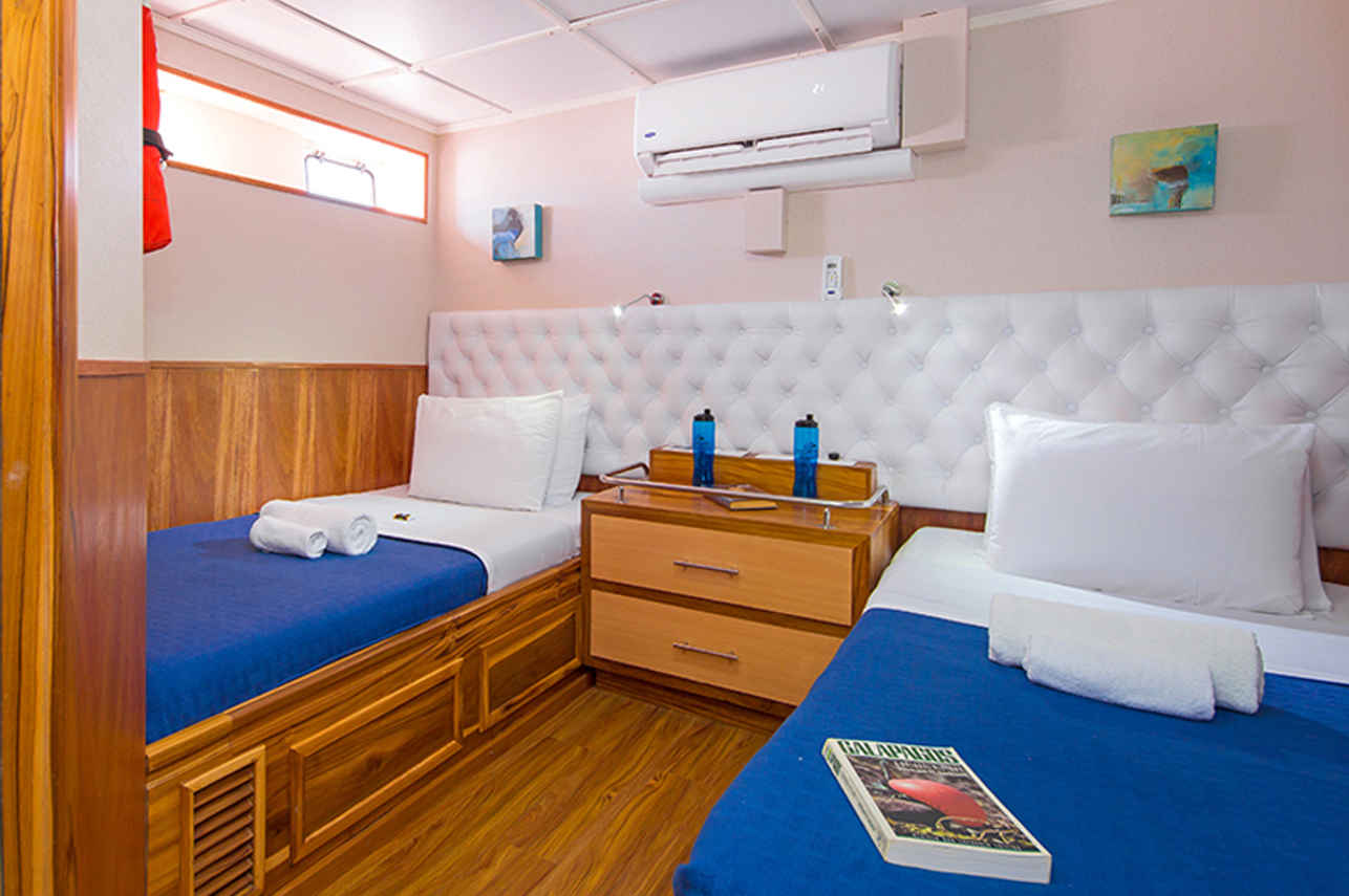 Cabina letto doppio - Blue Spirit