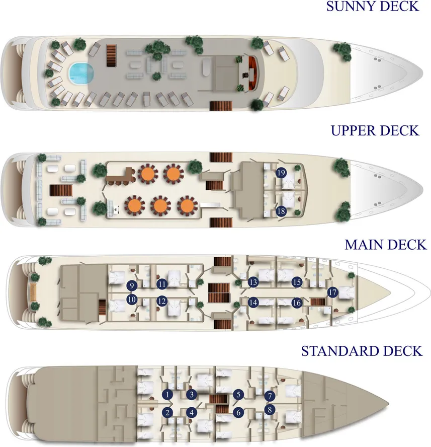 поэтажный план