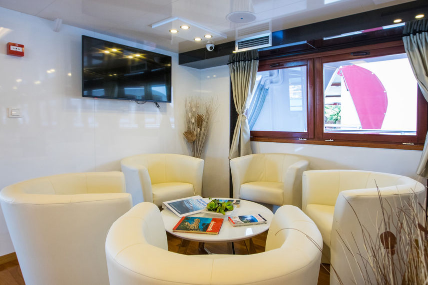 Salon interior - Adriatic Princess