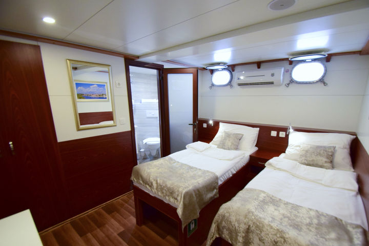 Lower Deck Cabins