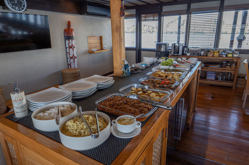 Buffet Area - Coralia