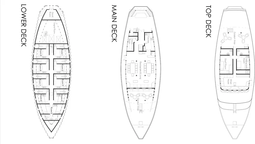 disposizione del ponte