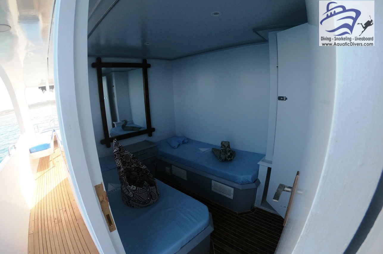 Cabine Dupla Solteiro - Gloria