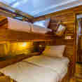Cabina letto a castello standard - Kelana