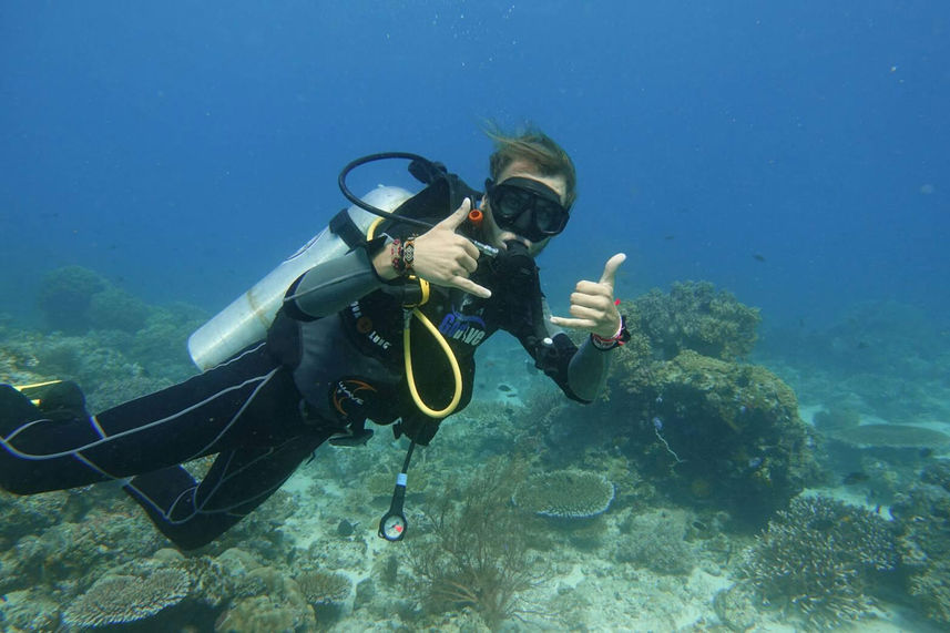 Diving in Komodo