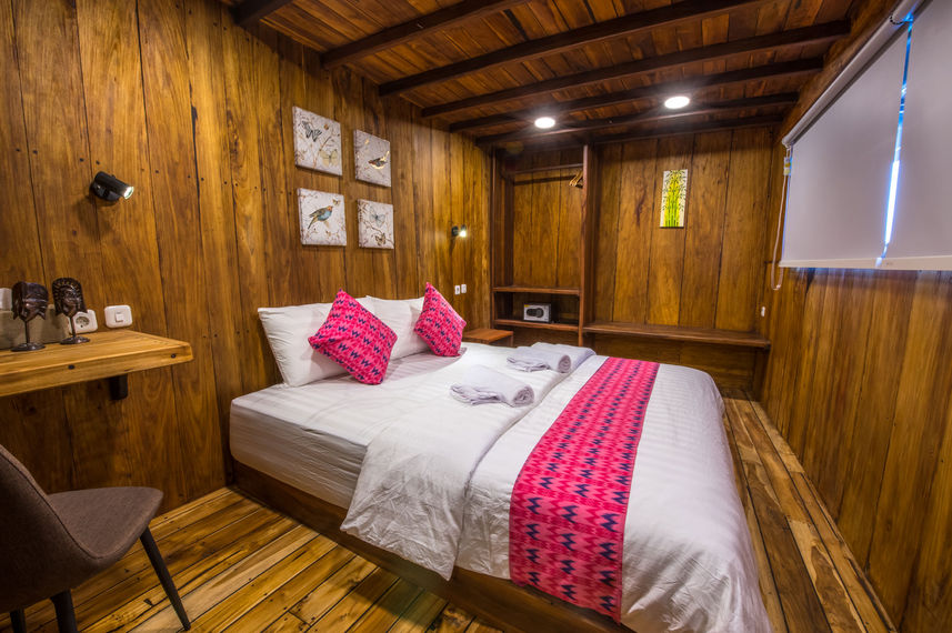 Cabina letto matrimoniale - Mola Mola