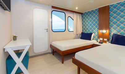 Upper Deck Twin Cabins