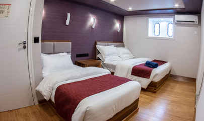 Lower Deck Twin Cabins