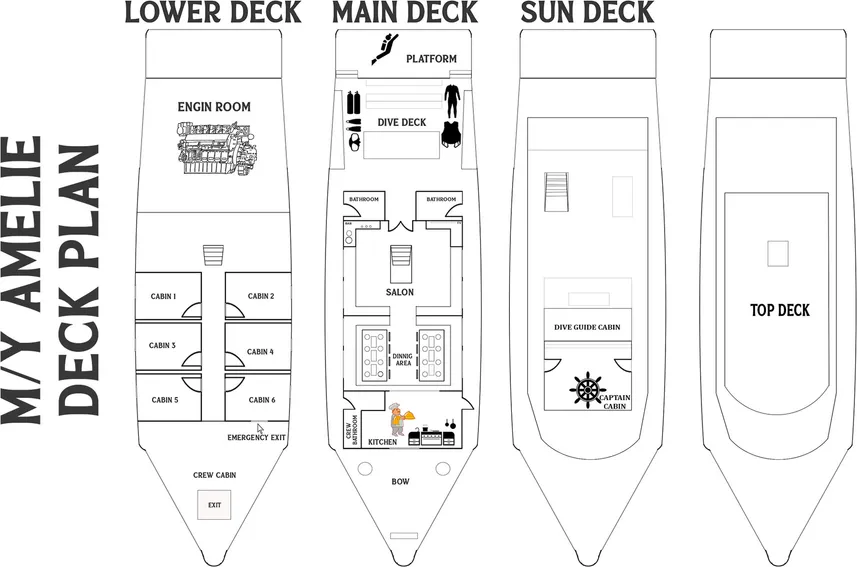 поэтажный план