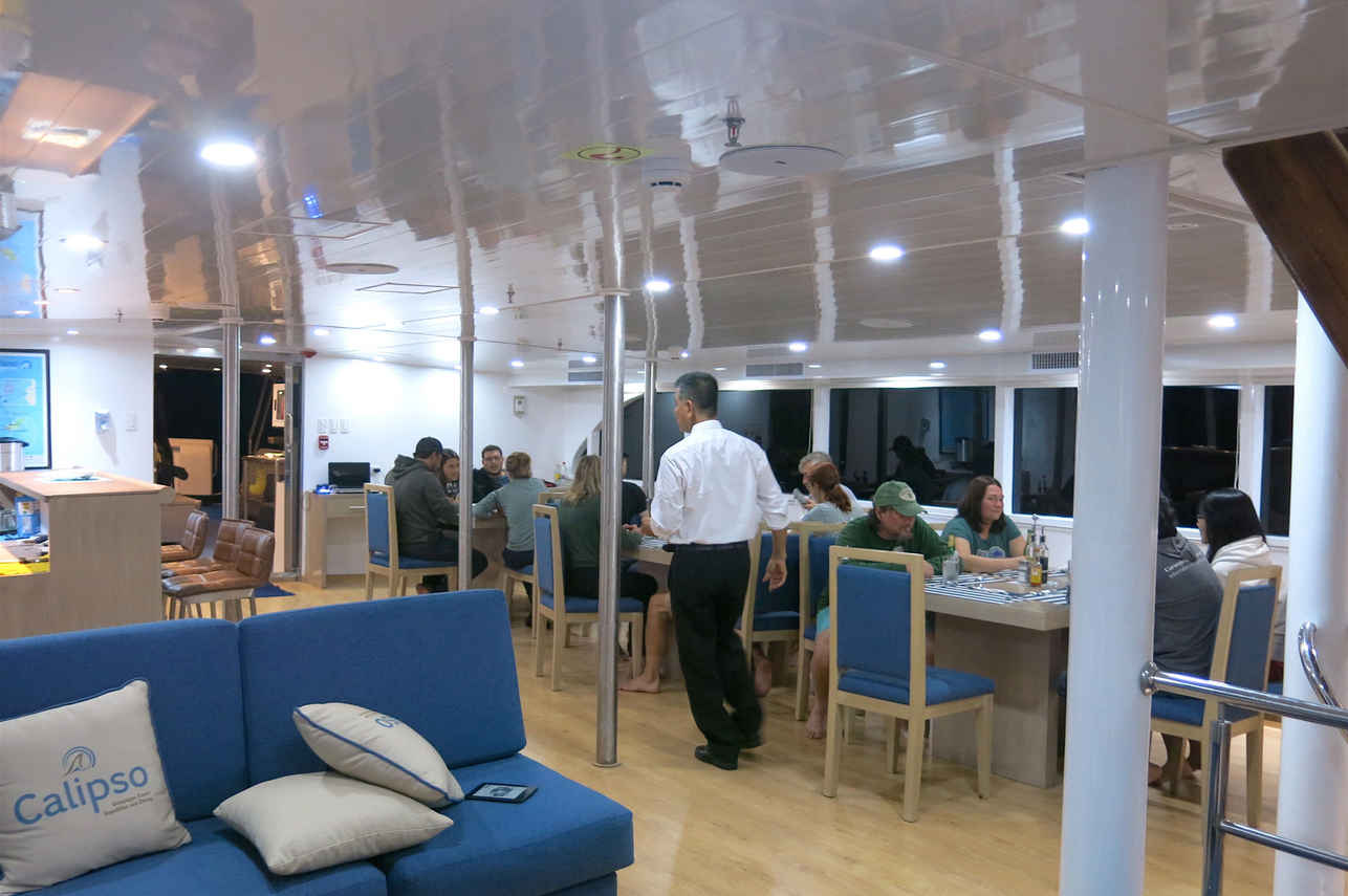 Salle à manger  - Calipso Dive